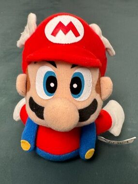Like New Super Mario BD&A Nintendo 1997 Plush 4" Beanbag Character